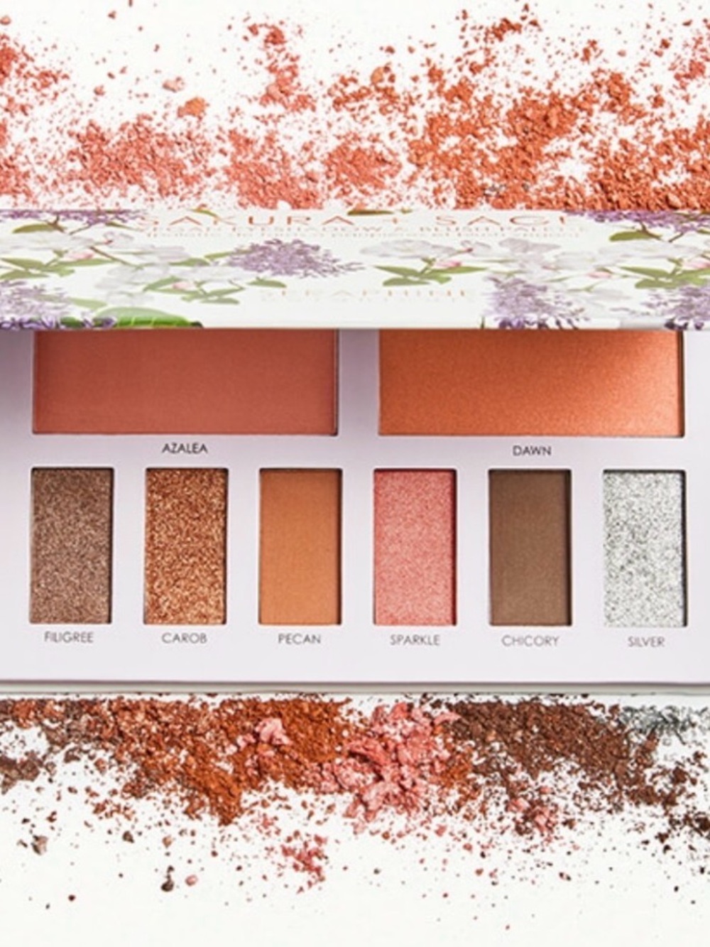 Seraphine Botanicals - Sakura + Sage Vegan Eyeshadow & Blush Pallet